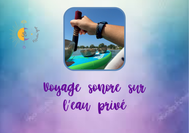 Voyage sonore sur l'eau privé